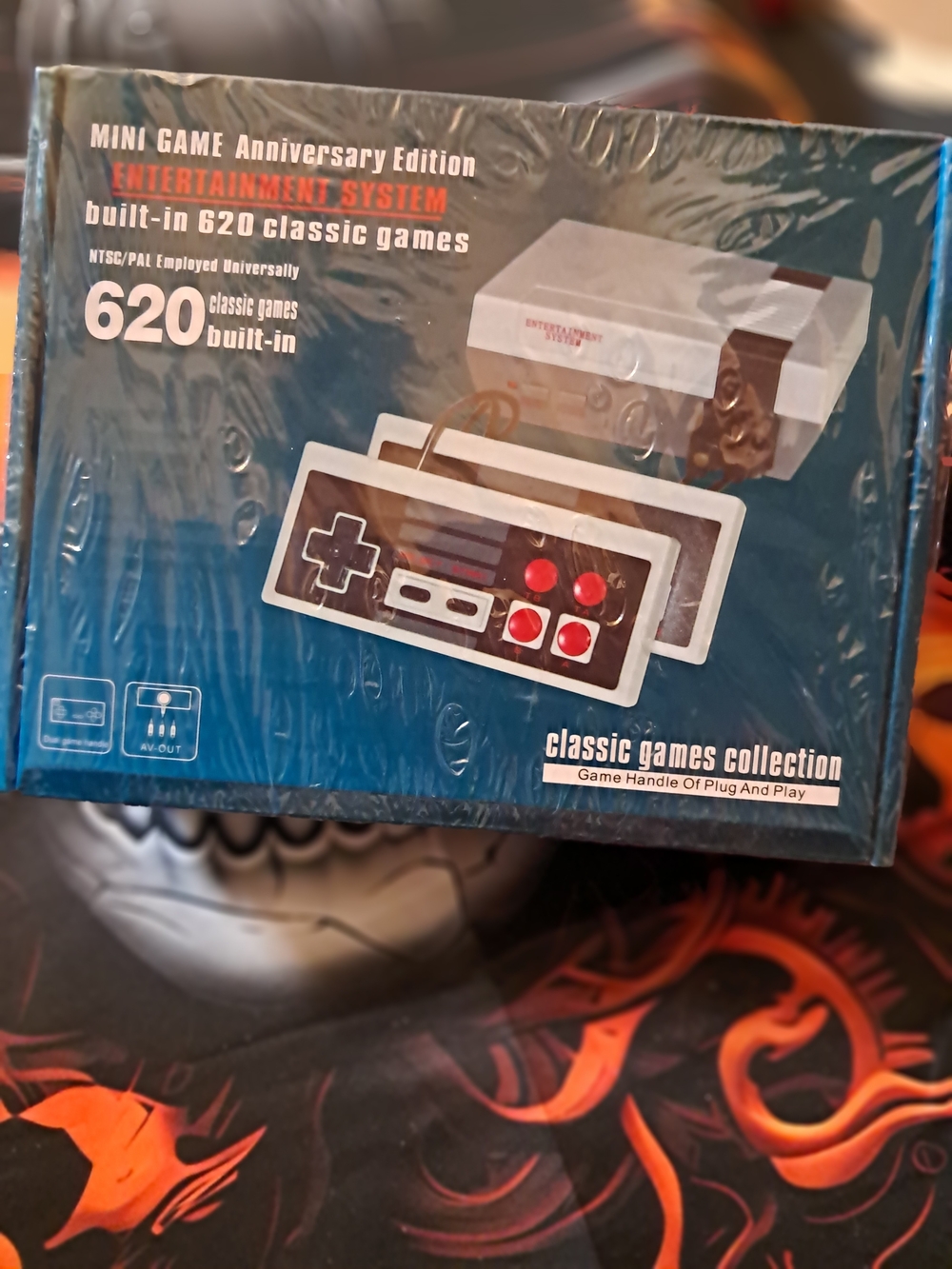 Classic Mini Game Anniversary Edition Retro Console - White
